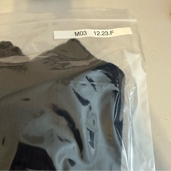 Cece Mock Neck Black and White Stripe Puff Flounce Sleeve Sweater - Picture 9 of 9